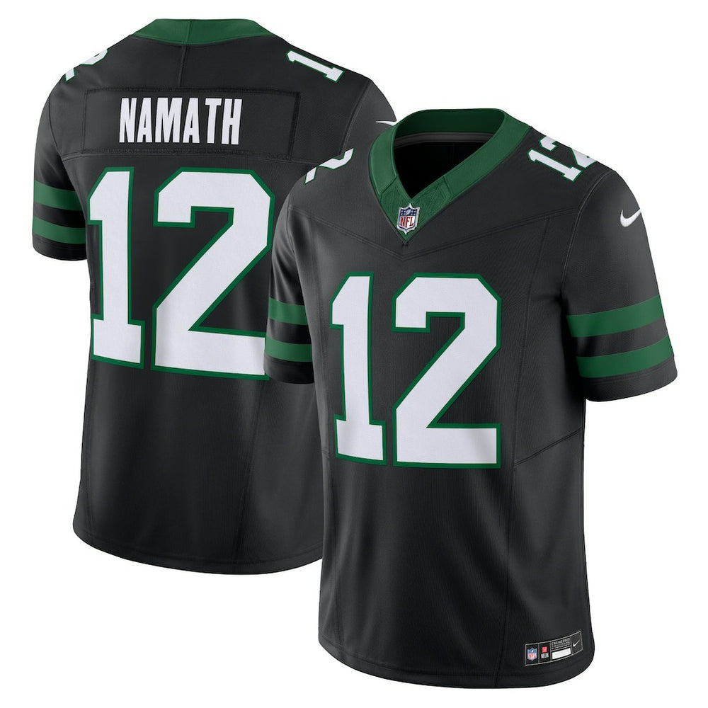 Joe Namath New York Jets Alternate Vapor F.U.S.E. Limited Jersey - Legacy Black Jerseys
