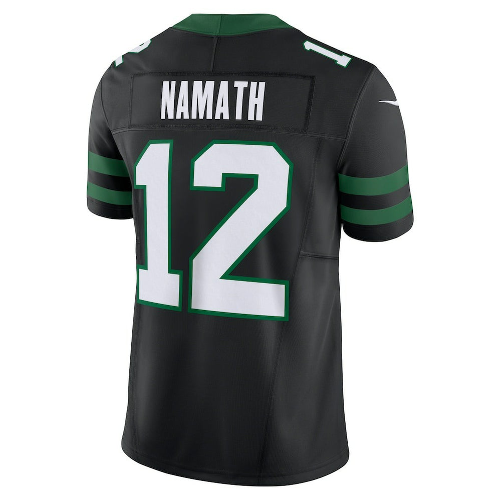 Joe Namath New York Jets Alternate Vapor F.U.S.E. Limited Jersey - Legacy Black Jerseys