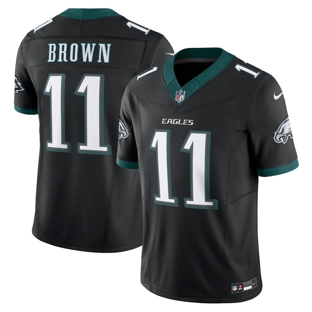 A.J. Brown Philadelphia Eagles Alternate Vapor F.U.S.E. Limited Jersey - Black Jerseys