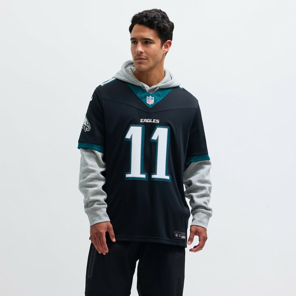 A.J. Brown Philadelphia Eagles Alternate Vapor F.U.S.E. Limited Jersey - Black Jerseys