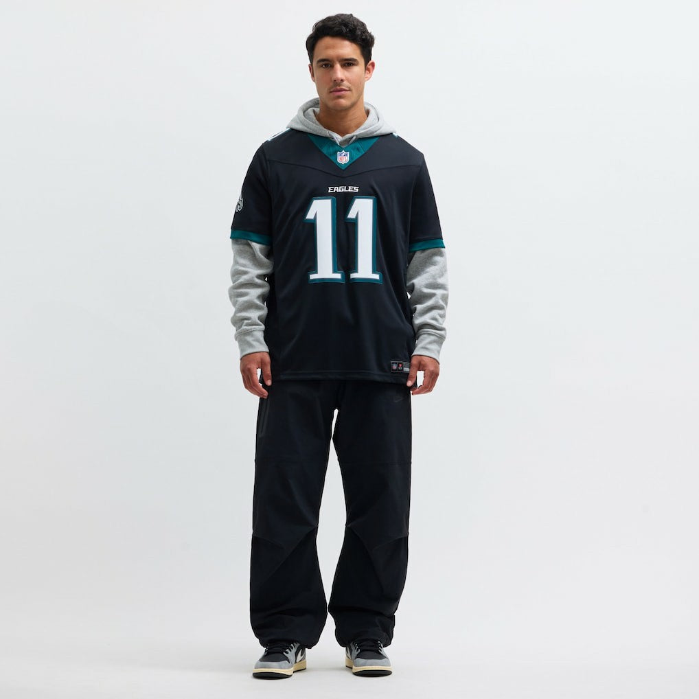 A.J. Brown Philadelphia Eagles Alternate Vapor F.U.S.E. Limited Jersey - Black Jerseys