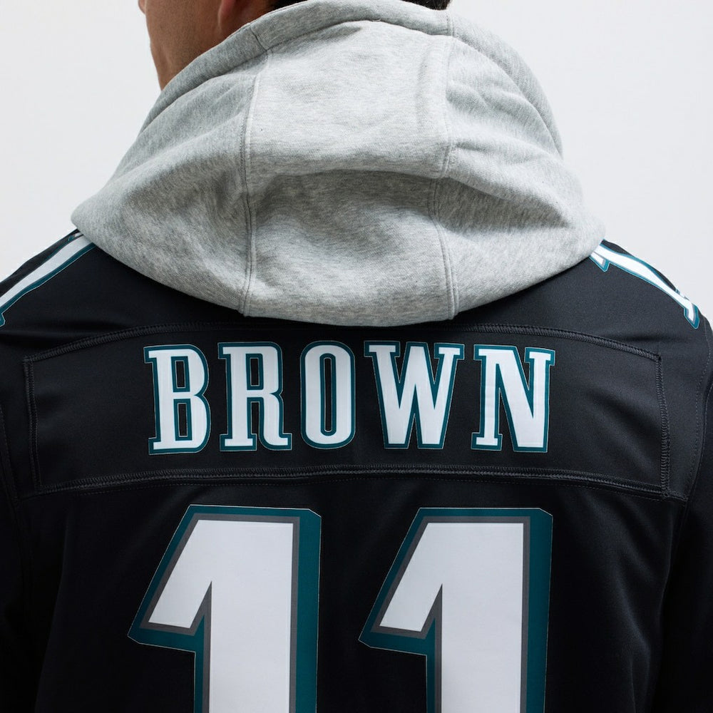 A.J. Brown Philadelphia Eagles Alternate Vapor F.U.S.E. Limited Jersey - Black Jerseys