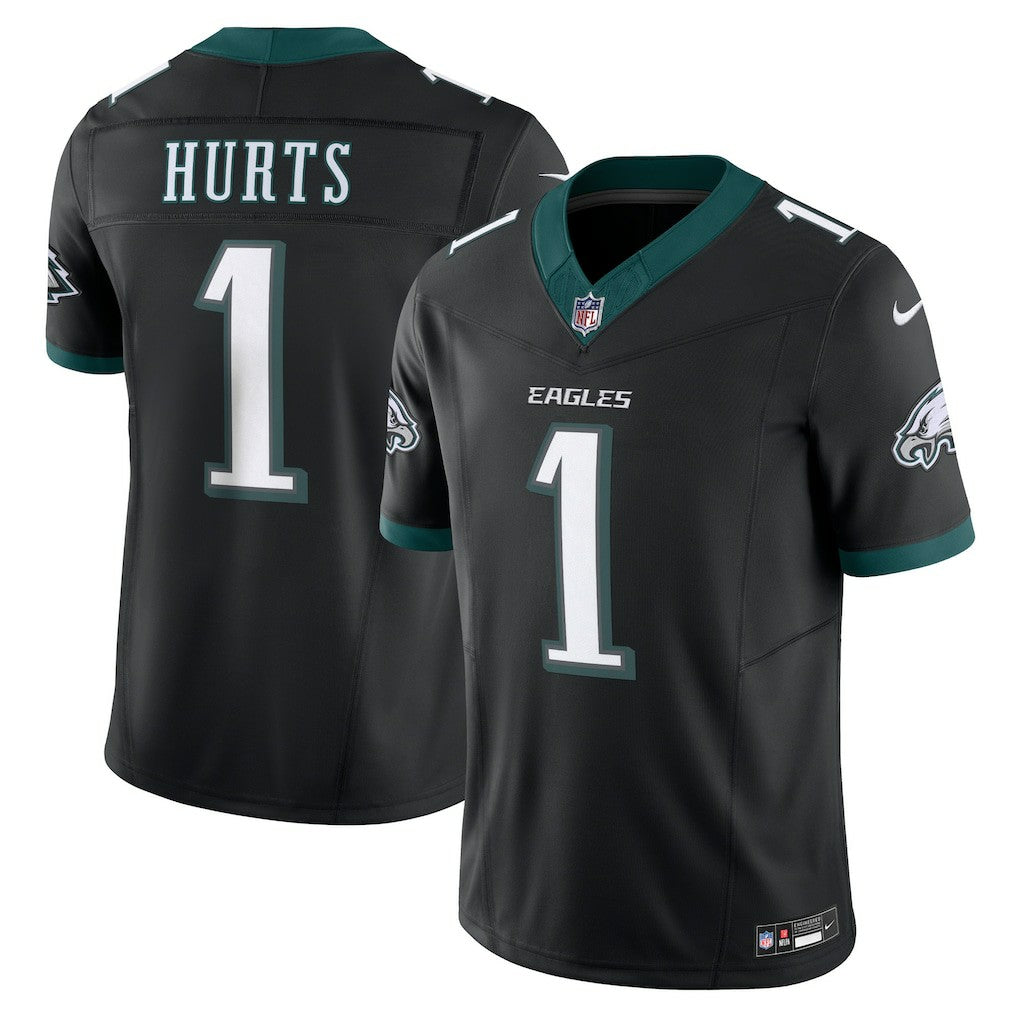 Jalen Hurts Philadelphia Eagles Alternate Vapor F.U.S.E. Limited Jersey - Black Jerseys