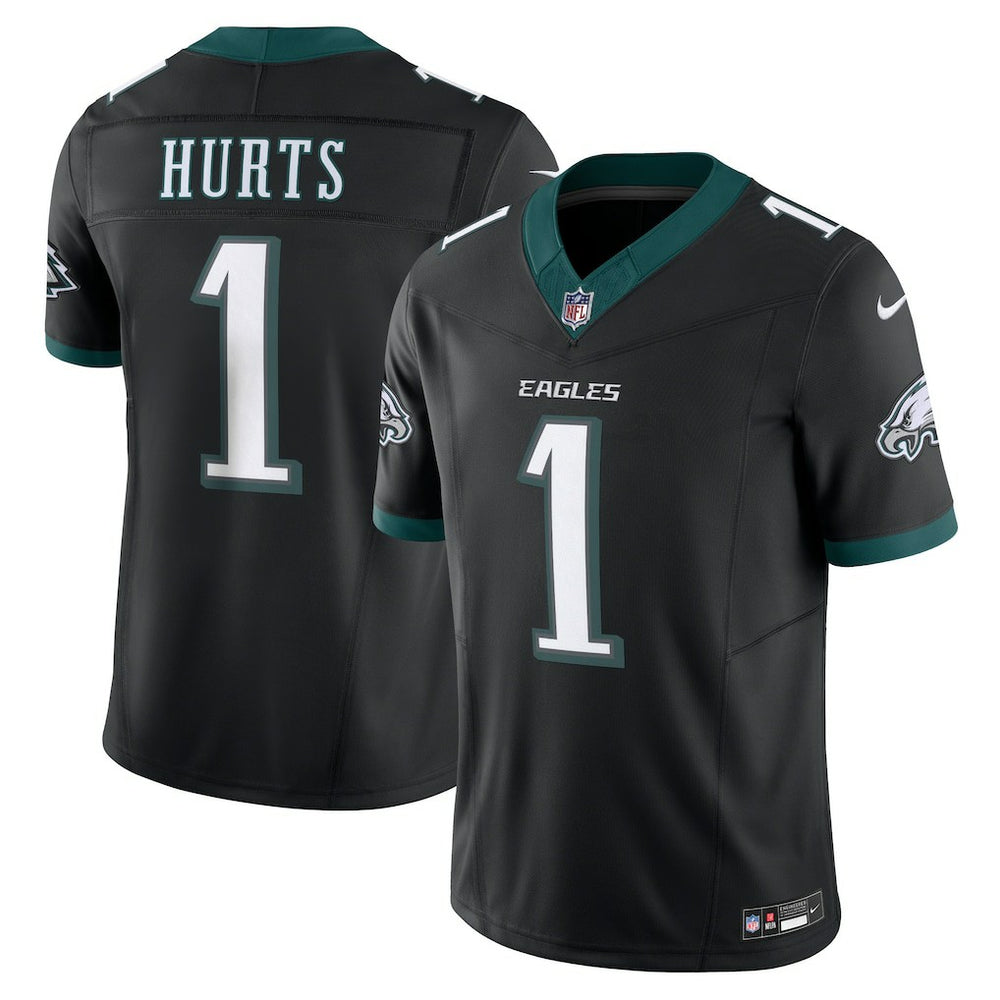 Jalen Hurts Philadelphia Eagles Alternate Vapor F.U.S.E. Limited Jersey - Black Jerseys