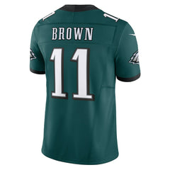 A.J. Brown Philadelphia Eagles Vapor F.U.S.E. Limited Jersey - Midnight Green Jerseys