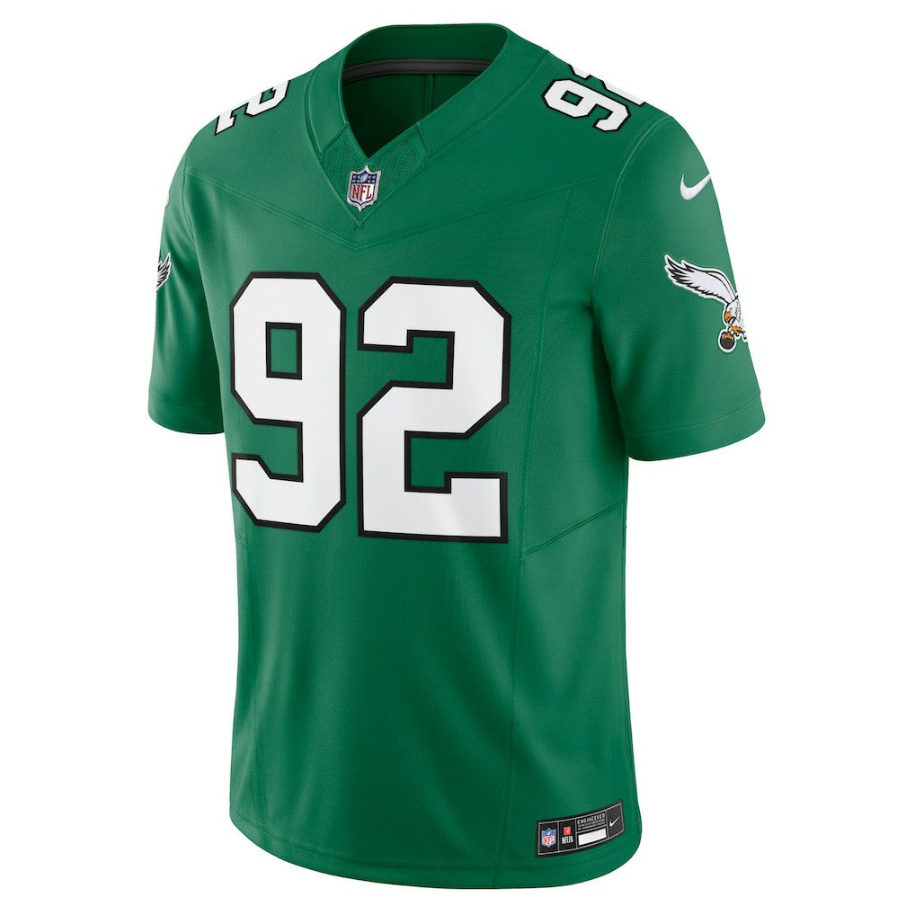 Reggie White Philadelphia Eagles Alternate Vapor F.U.S.E. Limited Jersey - Kelly Green Jerseys
