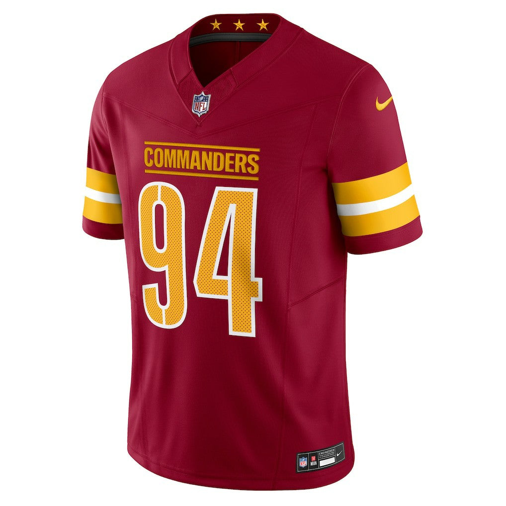 Daron Payne Washington Commanders Vapor F.U.S.E. Limited Jersey - Burgundy Jerseys