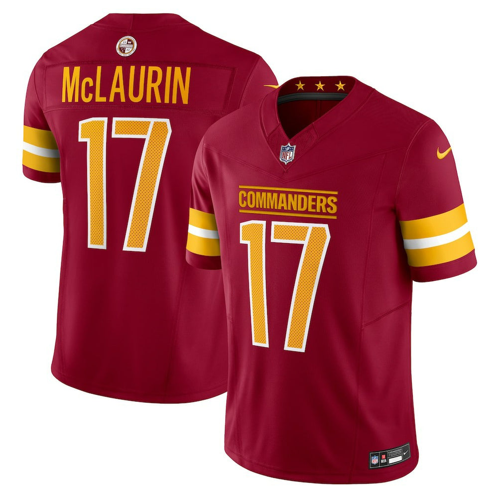 Terry McLaurin Washington Commanders Vapor F.U.S.E. Limited Jersey - Burgundy Jerseys