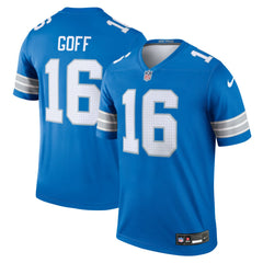Jared Goff Detroit Lions Legend Player Performance Top - Blue Tops