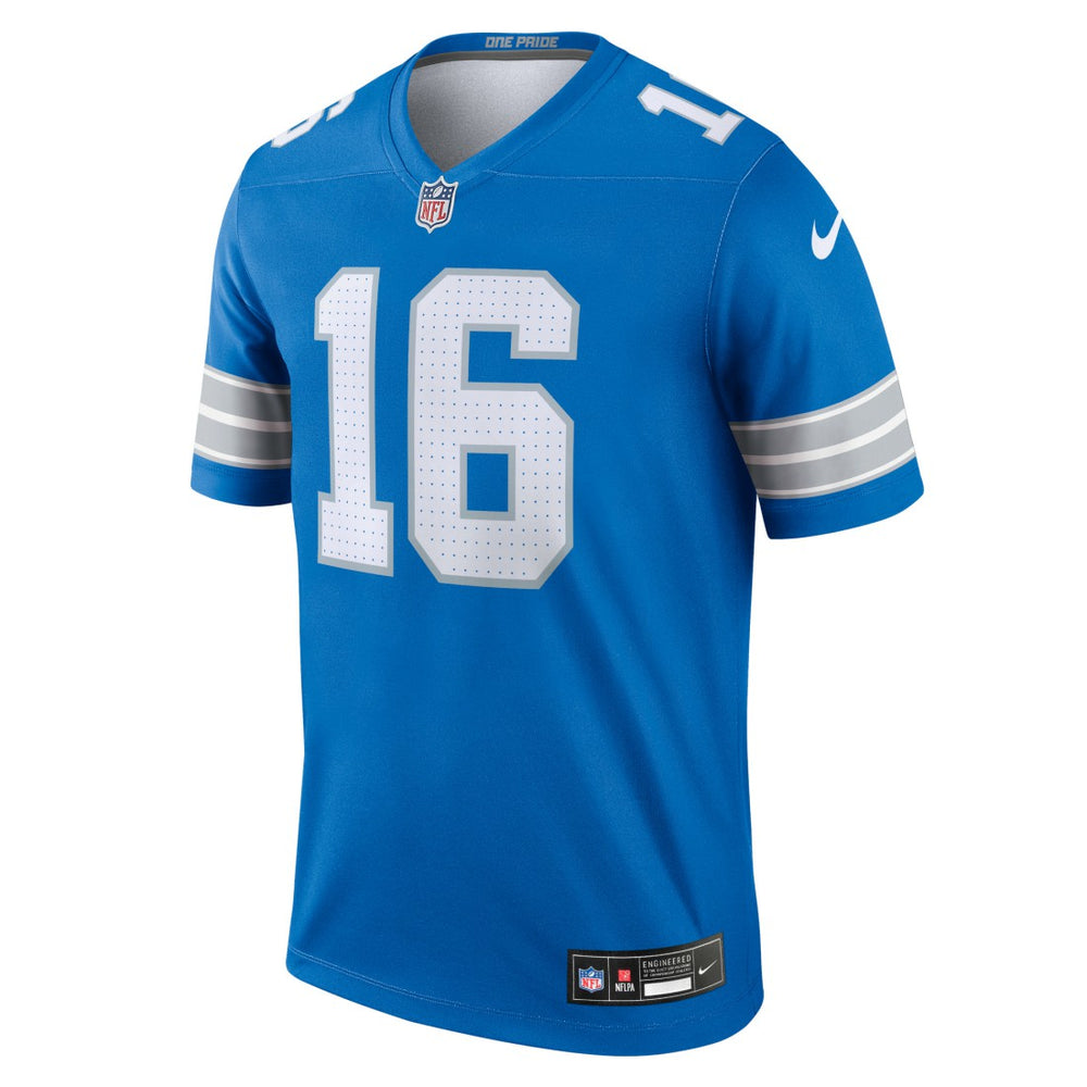 Jared Goff Detroit Lions Legend Player Performance Top - Blue Tops