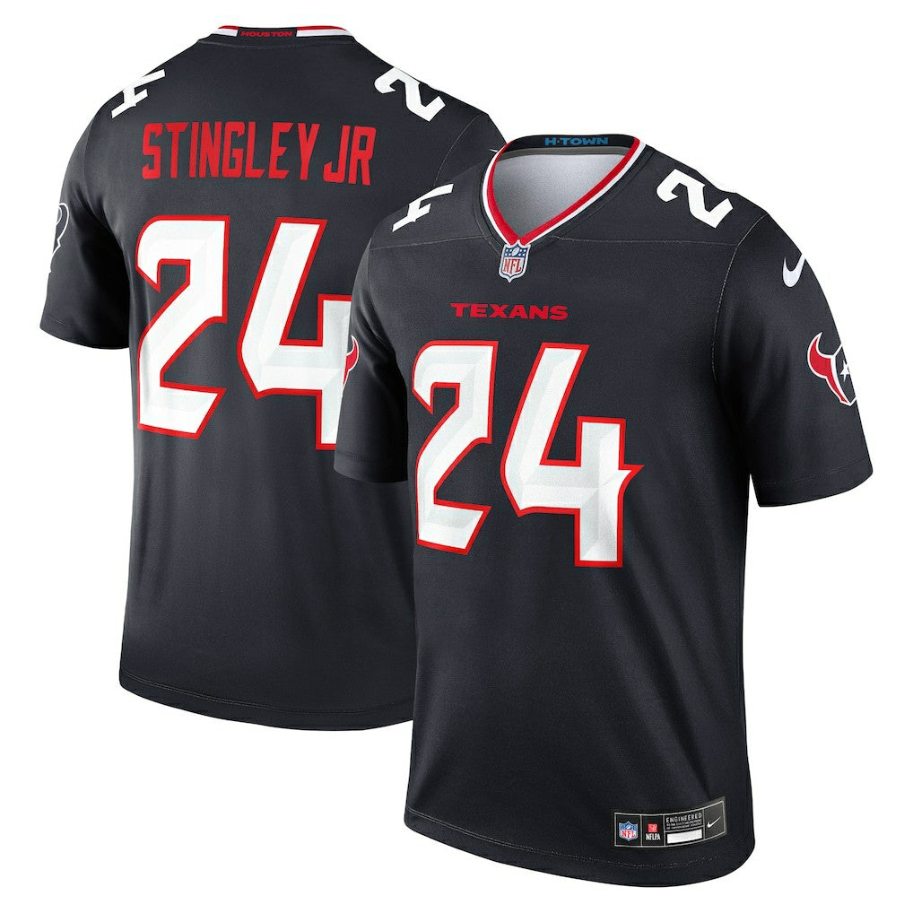 Derek Stingley Jr. Houston Texans Legend Player Performance Top - Navy Tops
