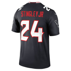Derek Stingley Jr. Houston Texans Legend Player Performance Top - Navy Tops