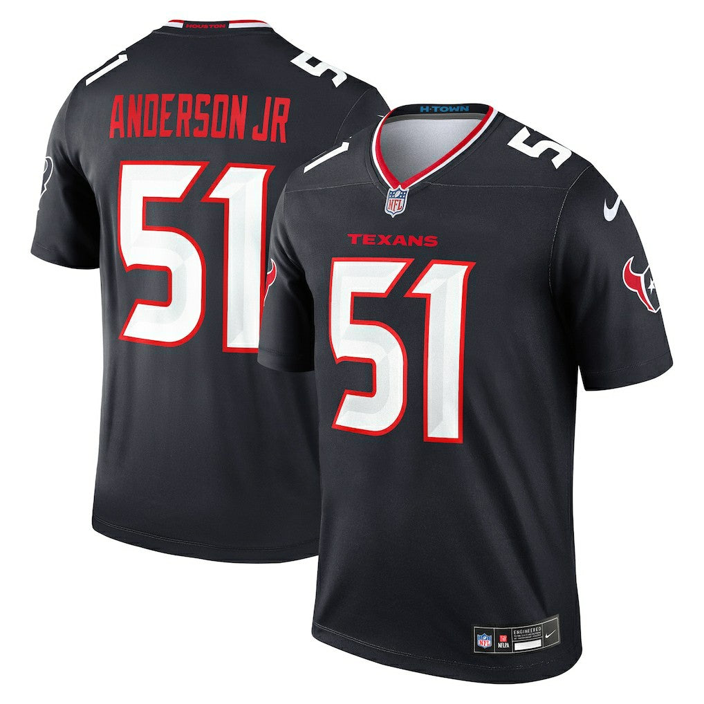 Will Anderson Jr. Houston Texans Legend Player Performance Top - Navy Tops