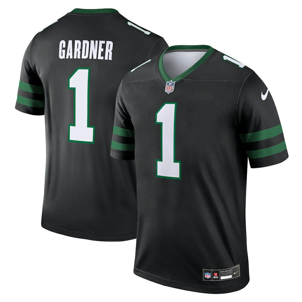 Ahmad Sauce Gardner New York Jets Legend Player Performance Top - Black Tops