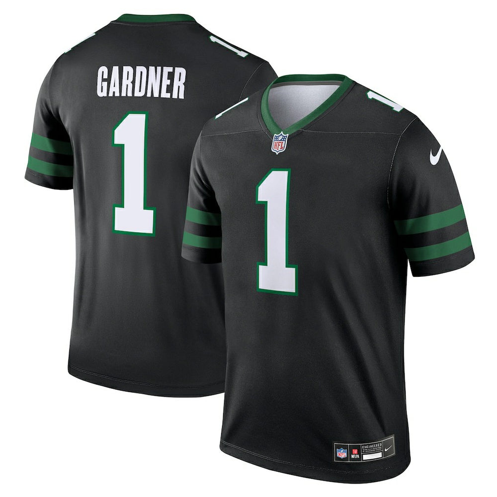 Ahmad Sauce Gardner New York Jets Legend Player Performance Top - Black Tops