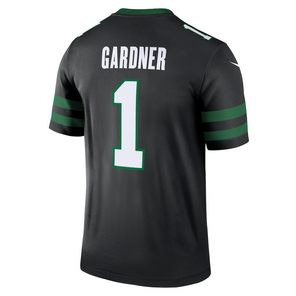 Ahmad Sauce Gardner New York Jets Legend Player Performance Top - Black Tops