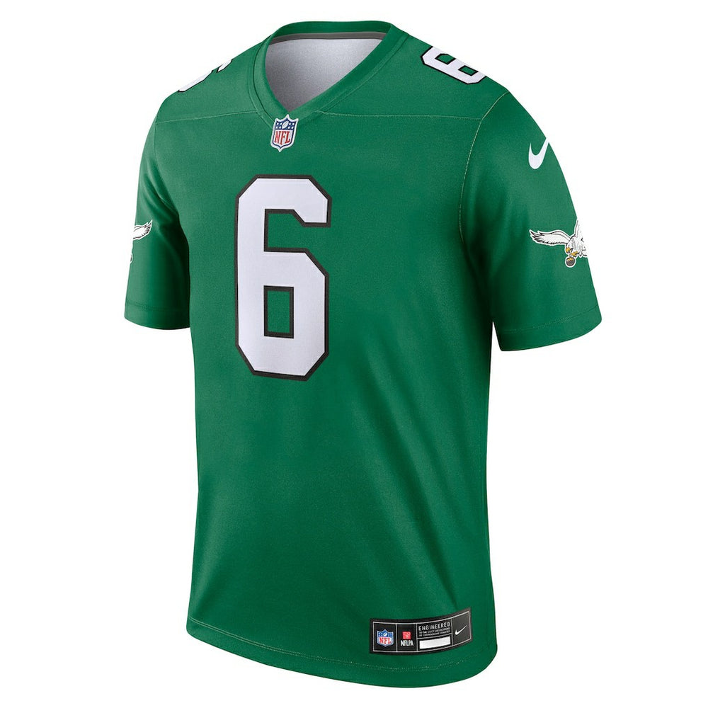 DeVonta Smith Philadelphia Eagles Legend Player Performance Top - Kelly Green Tops