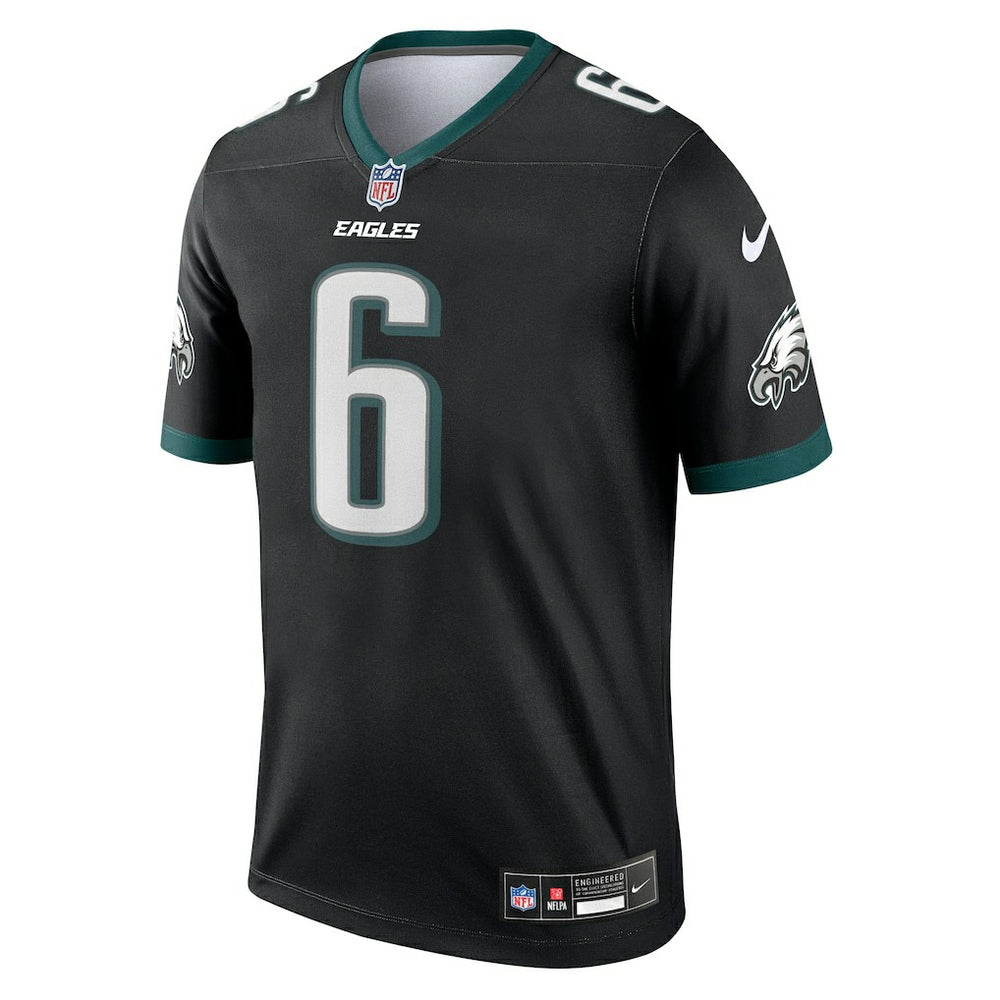 DeVonta Smith Philadelphia Eagles Legend Player Performance Top - Black Tops