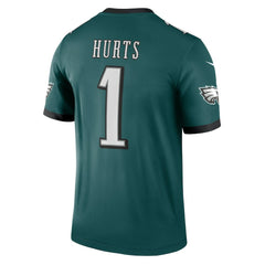 Jalen Hurts Philadelphia Eagles Legend Player Performance Top - Green Tops