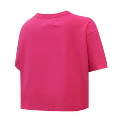 Seattle Kraken Pro Standard Women's Triple Pink Cropped Boxy T-Shirt | US 200410513