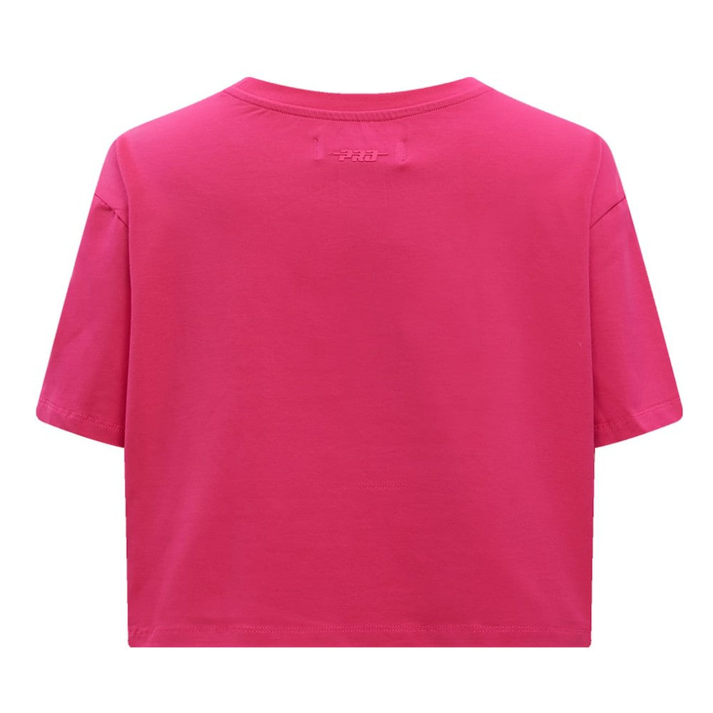 Washington Capitals Pro Standard Women's Triple Pink Cropped Boxy T-Shirt | US 200410514