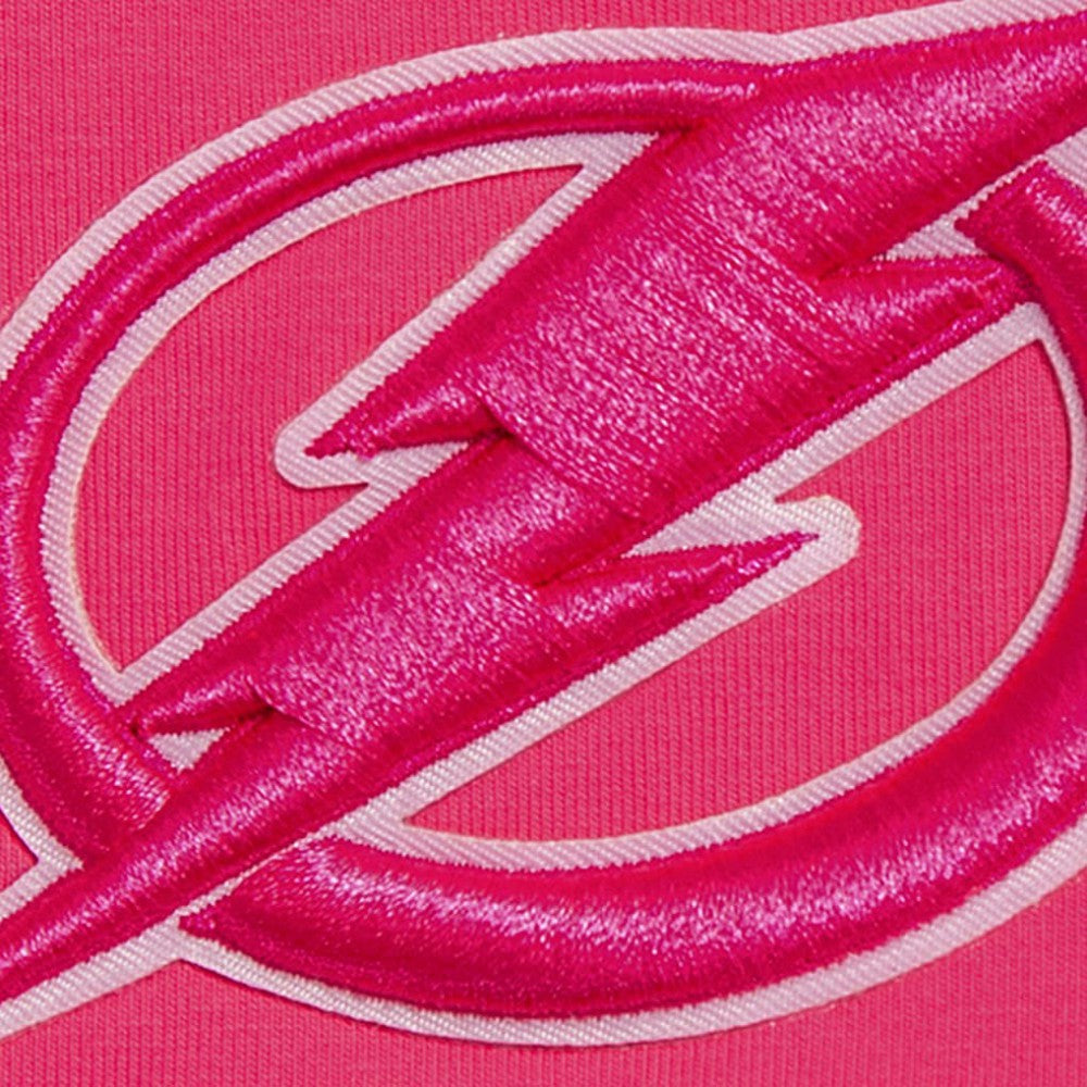 Tampa Bay Lightning Pro Standard Women's Triple Pink Cropped Boxy T-Shirt | US 200410516
