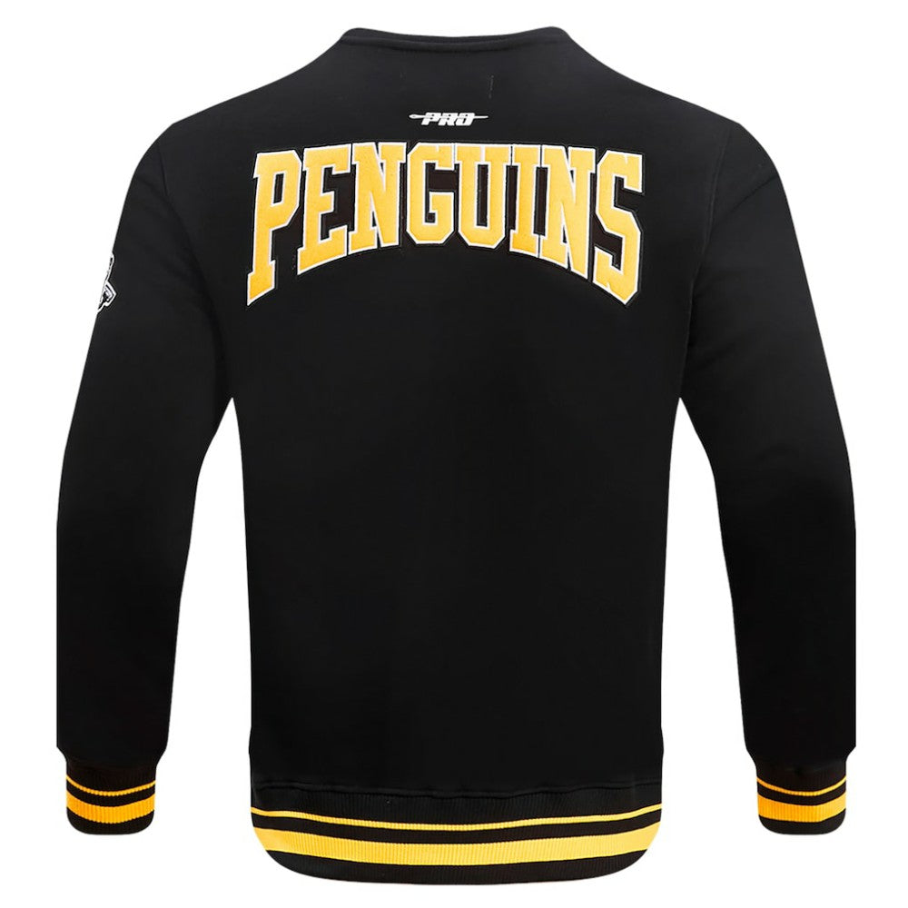 Pittsburgh Penguins Pro Standard Crest Emblem Pullover Sweatshirt - Black | US 200410535