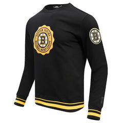 Boston Bruins Pro Standard Crest Emblem Pullover Sweatshirt - Black | US 200410536