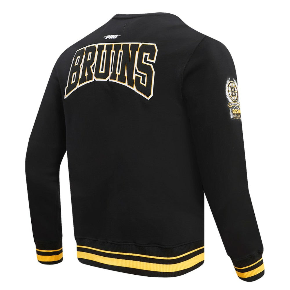 Boston Bruins Pro Standard Crest Emblem Pullover Sweatshirt - Black | US 200410536