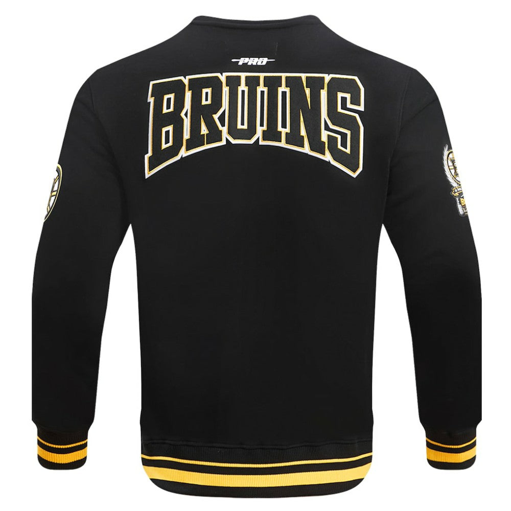 Boston Bruins Pro Standard Crest Emblem Pullover Sweatshirt - Black | US 200410536