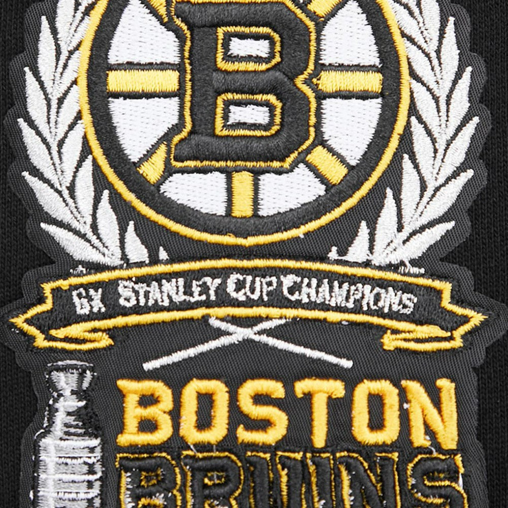 Boston Bruins Pro Standard Crest Emblem Pullover Sweatshirt - Black | US 200410536