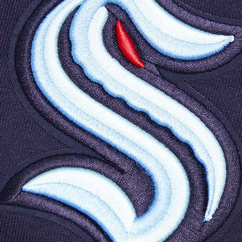 Seattle Kraken Pro Standard Crest Emblem Pullover Sweatshirt - Deep Sea Blue | US 200410537