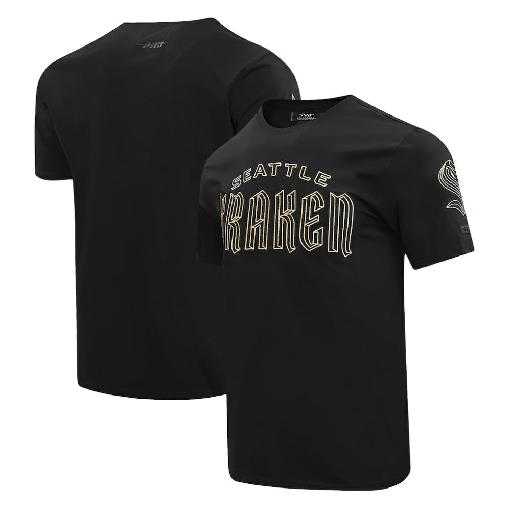 Seattle Kraken Pro Standard Wordmark T-Shirt - Black | US 200410579