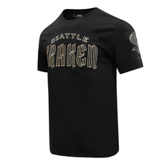 Seattle Kraken Pro Standard Wordmark T-Shirt - Black | US 200410579