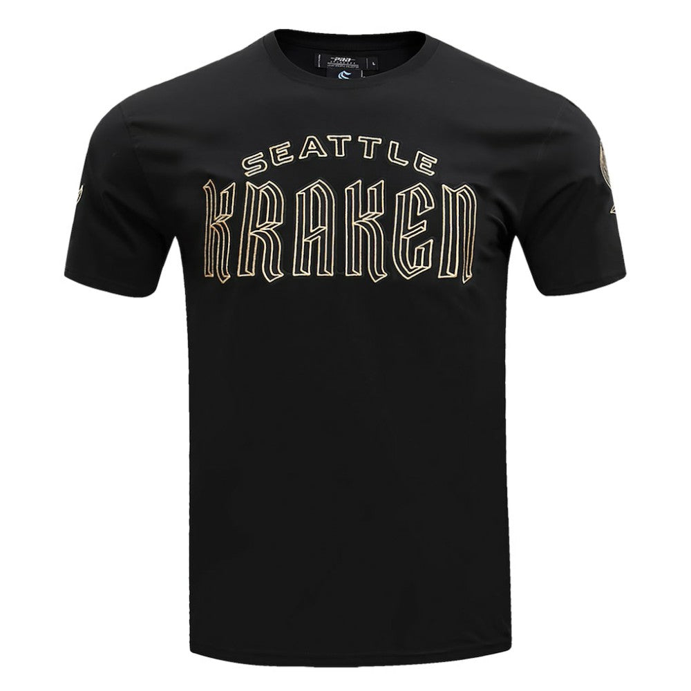 Seattle Kraken Pro Standard Wordmark T-Shirt - Black | US 200410579