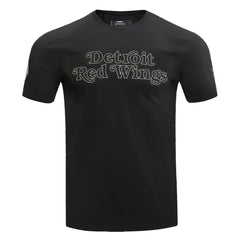 Detroit Red Wings Pro Standard Wordmark T-Shirt - Black | US 200410583