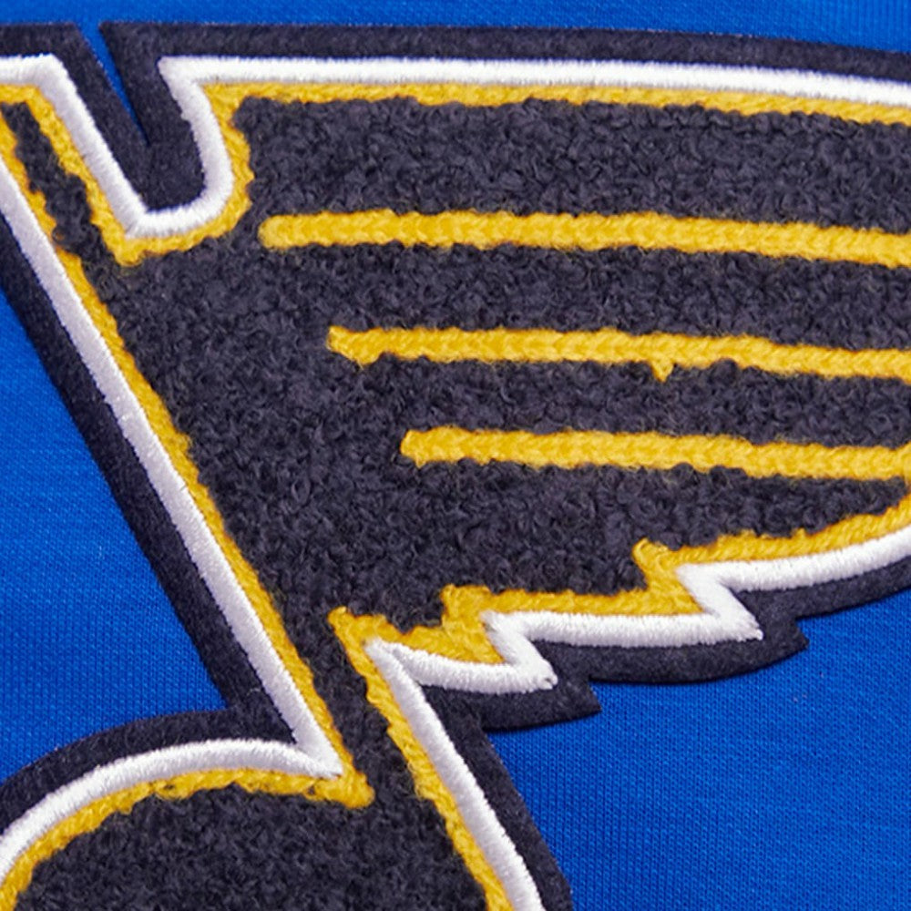 St. Louis Blues Pro Standard Classic Chenille Full-Zip Hoodie Jacket - Blue | US 200410614