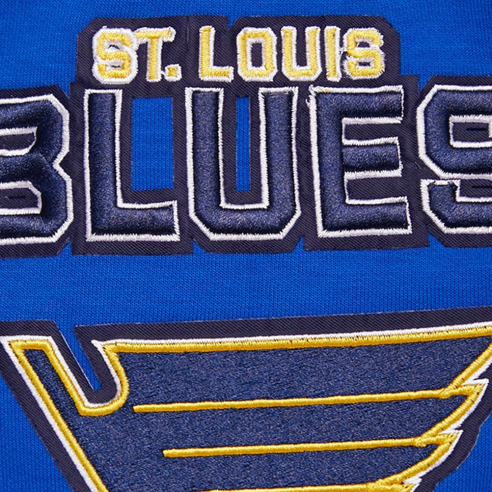 St. Louis Blues Pro Standard Classic Chenille Full-Zip Hoodie Jacket - Blue | US 200410614