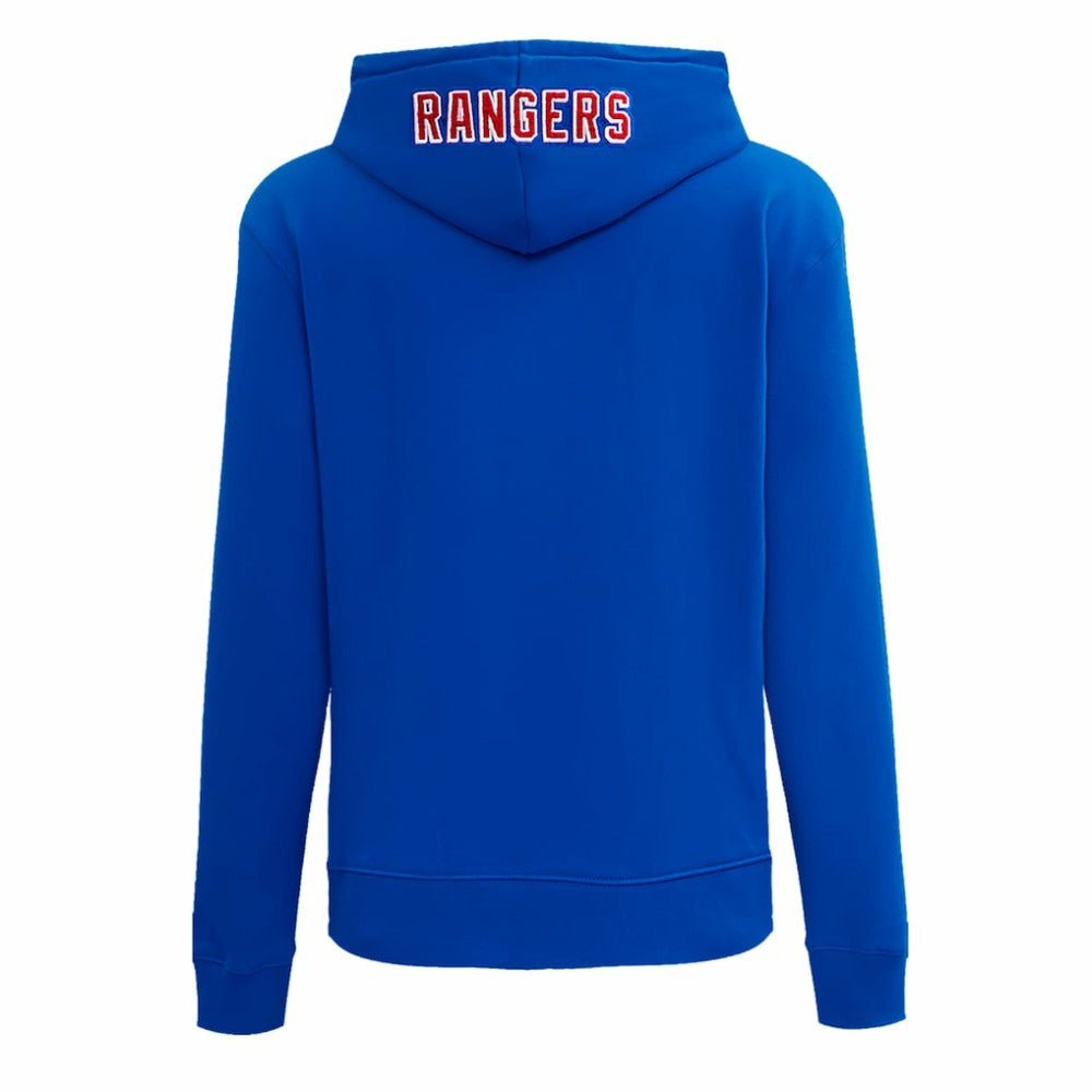 New York Rangers Pro Standard Women's Classic Chenille Pullover Hoodie - Blue | US 200410616