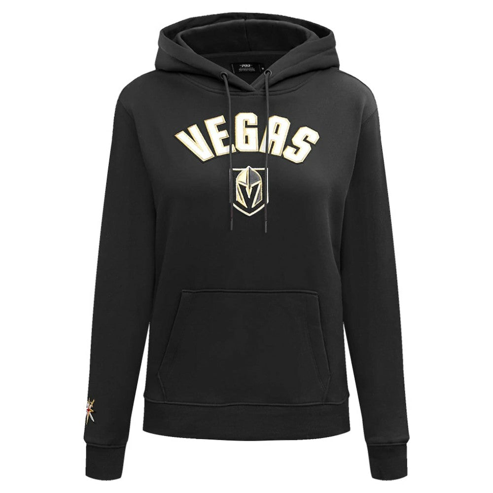 Vegas Golden Knights Pro Standard Women's Classic Chenille Pullover Hoodie - Black | US 200410622