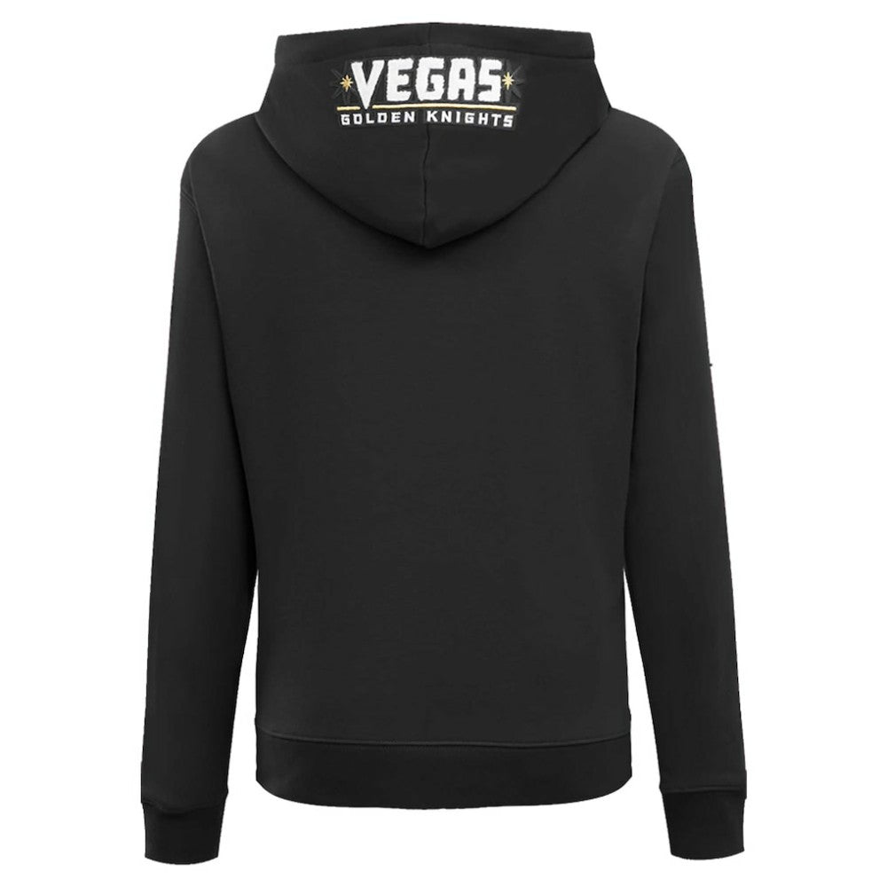 Vegas Golden Knights Pro Standard Women's Classic Chenille Pullover Hoodie - Black | US 200410622