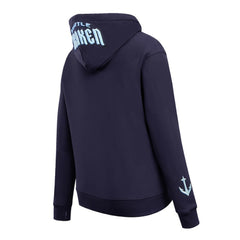 Seattle Kraken Pro Standard Women's Classic Chenille Pullover Hoodie - Navy | US 200410624