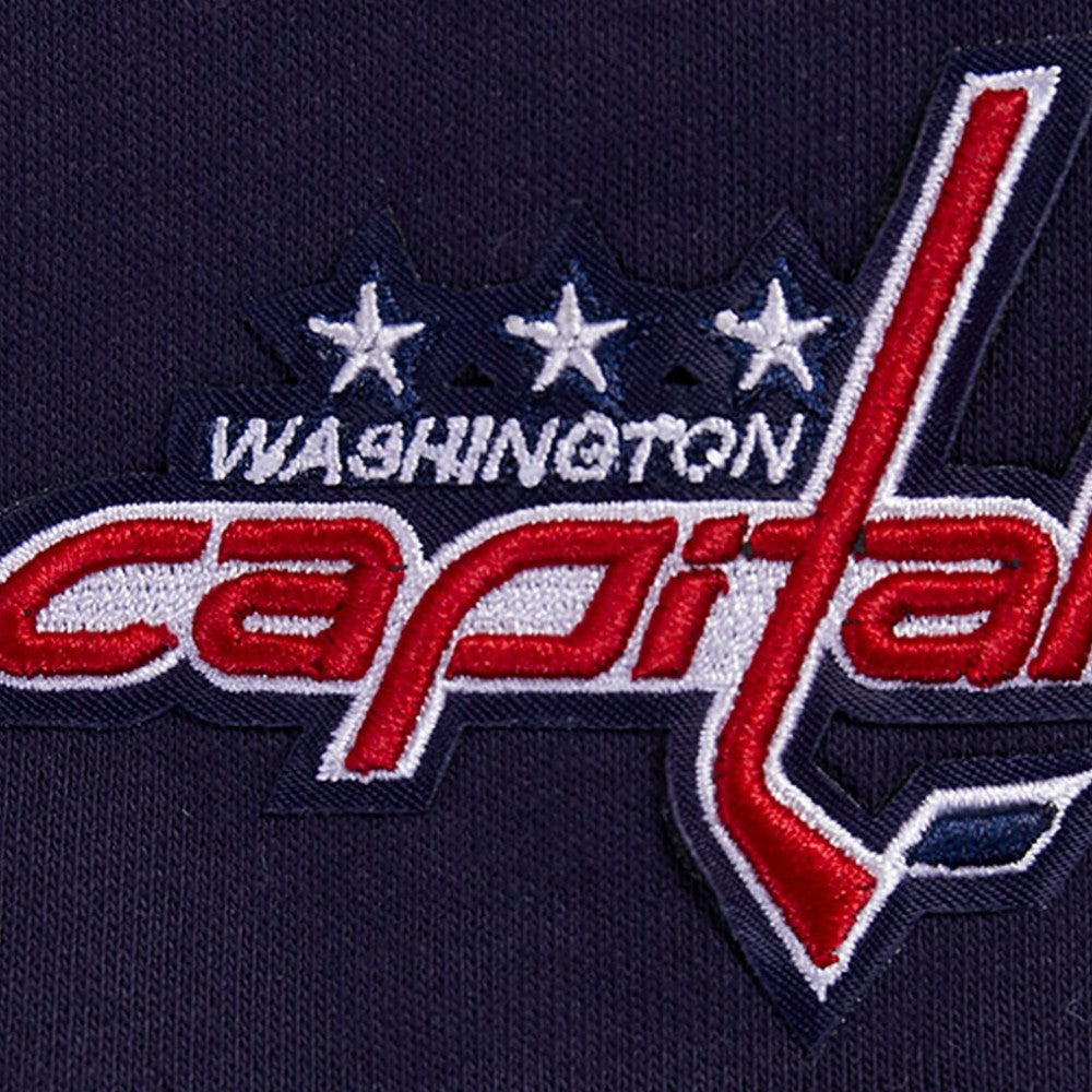 Washington Capitals Pro Standard Women's Classic Chenille Pullover Hoodie - Navy | US 200410626