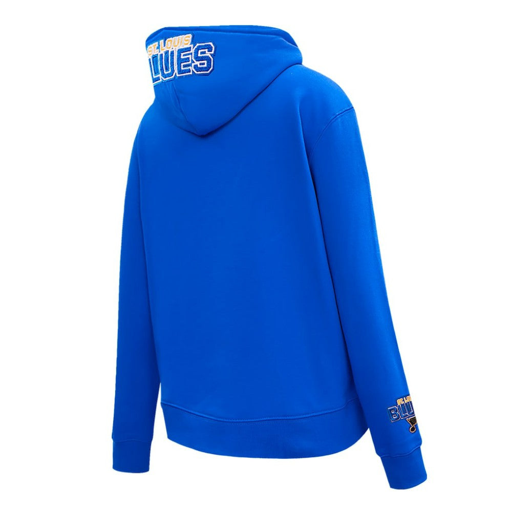 St. Louis Blues Pro Standard Women's Classic Chenille Pullover Hoodie - Blue | US 200410627