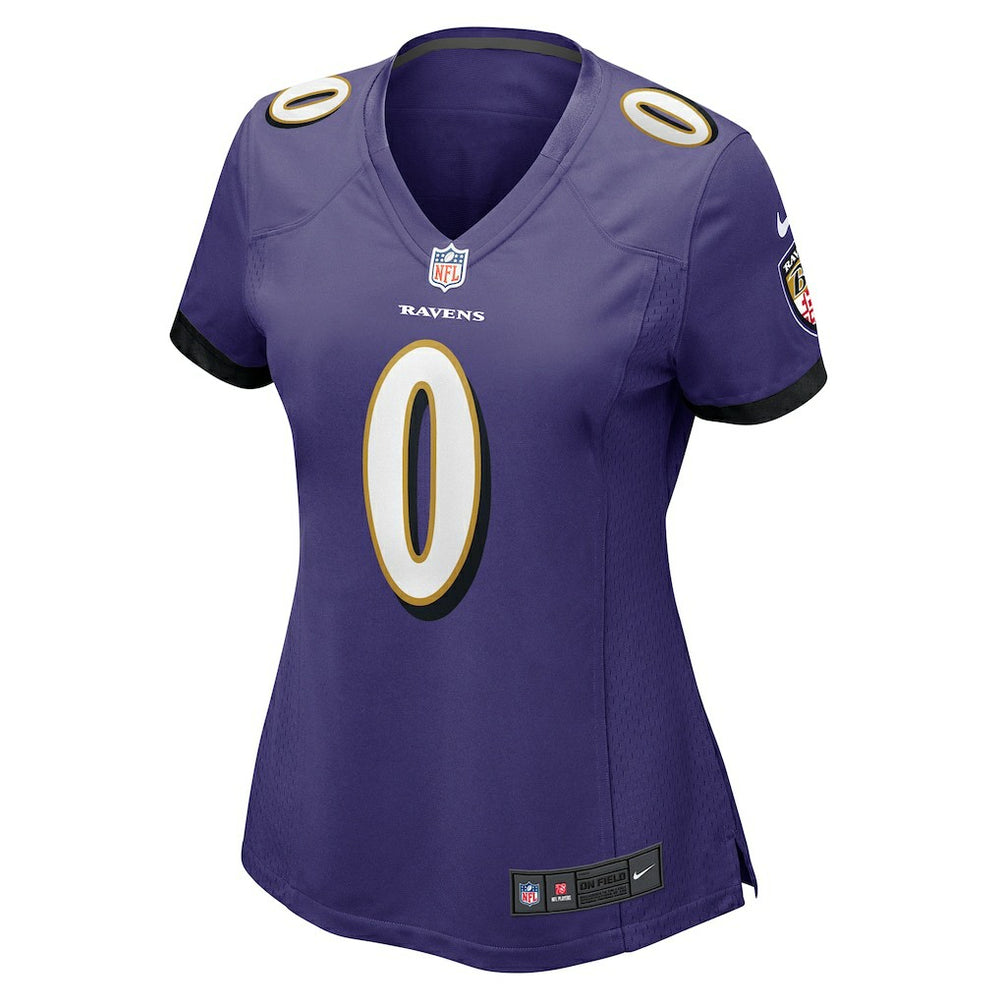 Roquan Smith Baltimore Ravens Women's Team Game Jersey - Purple Jerseys