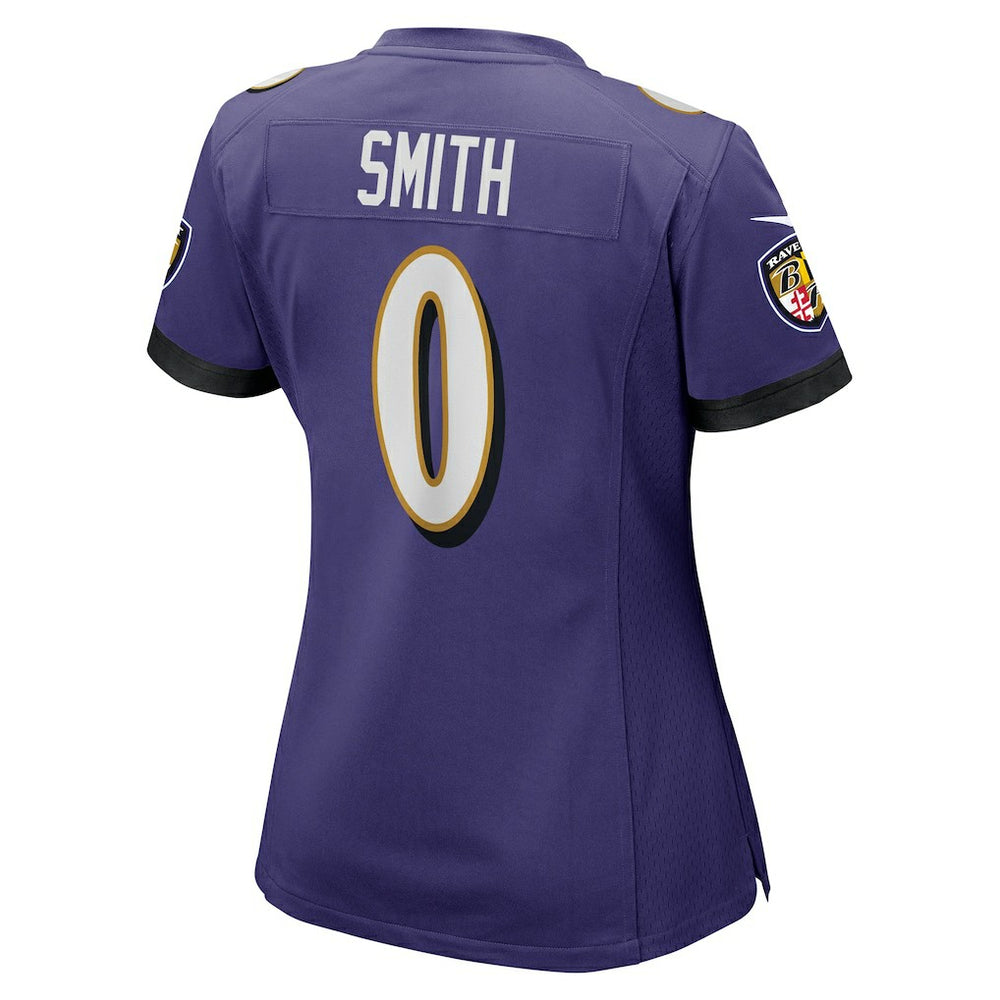 Roquan Smith Baltimore Ravens Women's Team Game Jersey - Purple Jerseys