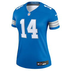 Amon-Ra St. Brown Detroit Lions Women's Legend Player Performance Top - Blue Tops