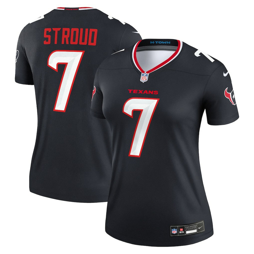 C.J. Stroud Houston Texans Women's Legend Player Performance Top - Navy Tops