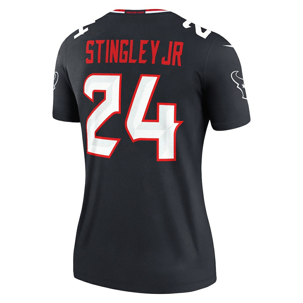 Derek Stingley Jr. Houston Texans Women's Legend Player Performance Top - Navy Tops