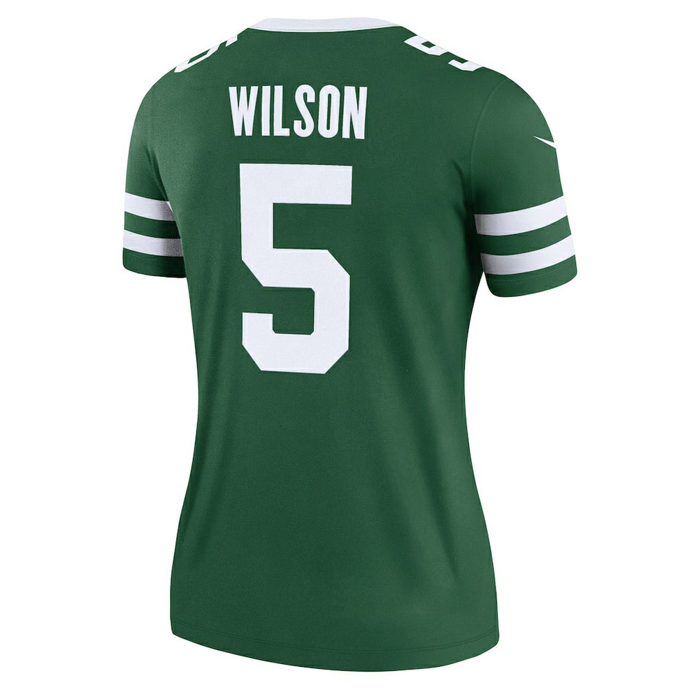 Garrett Wilson New York Jets Women's Legend Player Performance Top - Legacy Green Tops